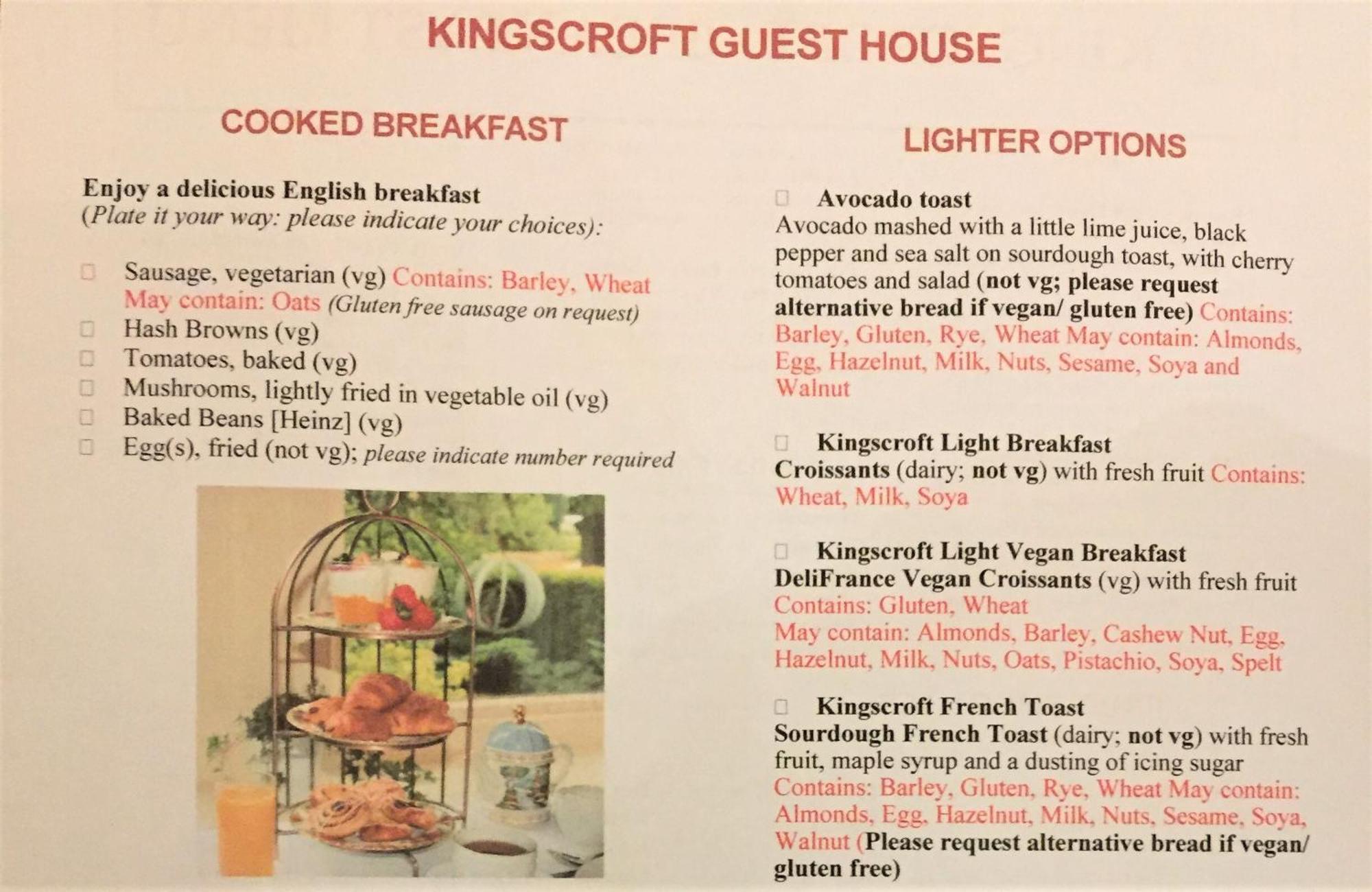 Kingscroft Hotel Buxton  Exterior photo